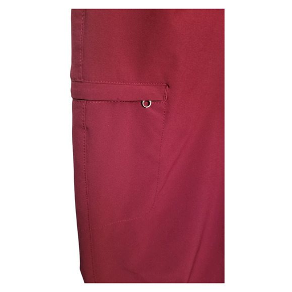 Eddie Bauer Women's Burgandy Capri Pants Size 6 (30), Inseam 21 in, Length 30 in - Picture 5 of 10